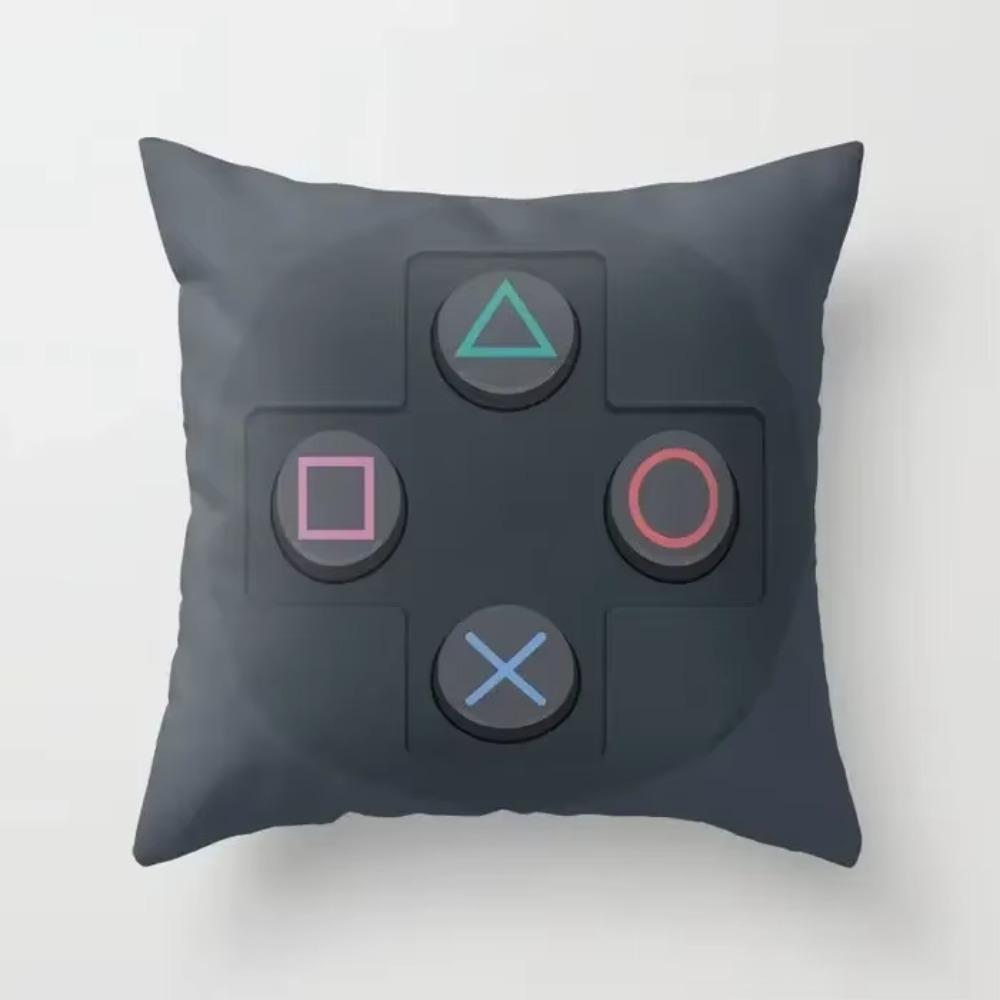Home Decor Cushion Covers Video Game  Vintage Pillow  Sofa Bed Seat   Gaming Fan Cushions
