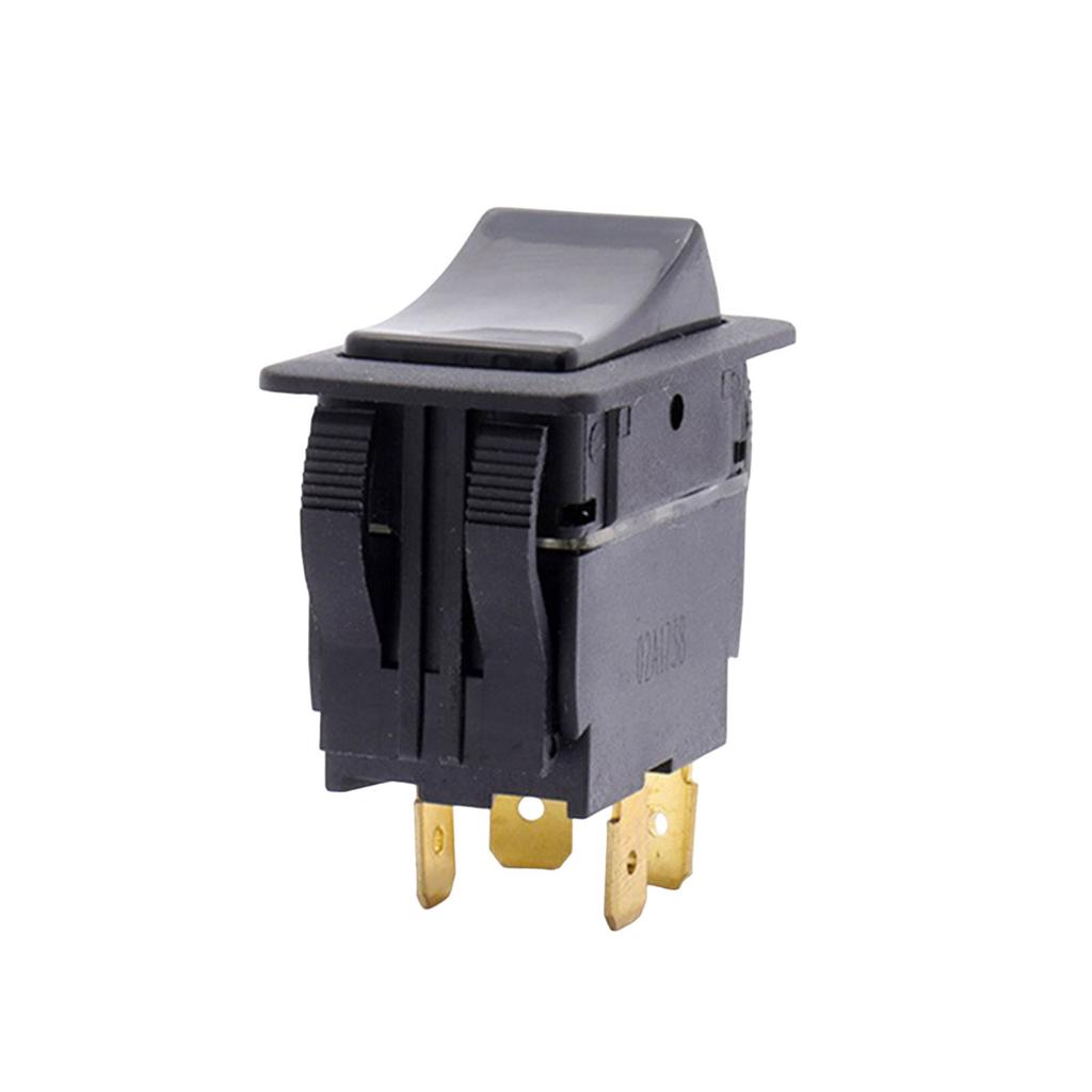 Upgraded HY60E 4 Pin Switches Easy to use Boat Type Switches Electrical Equipment Toggle Switches Simple Operation