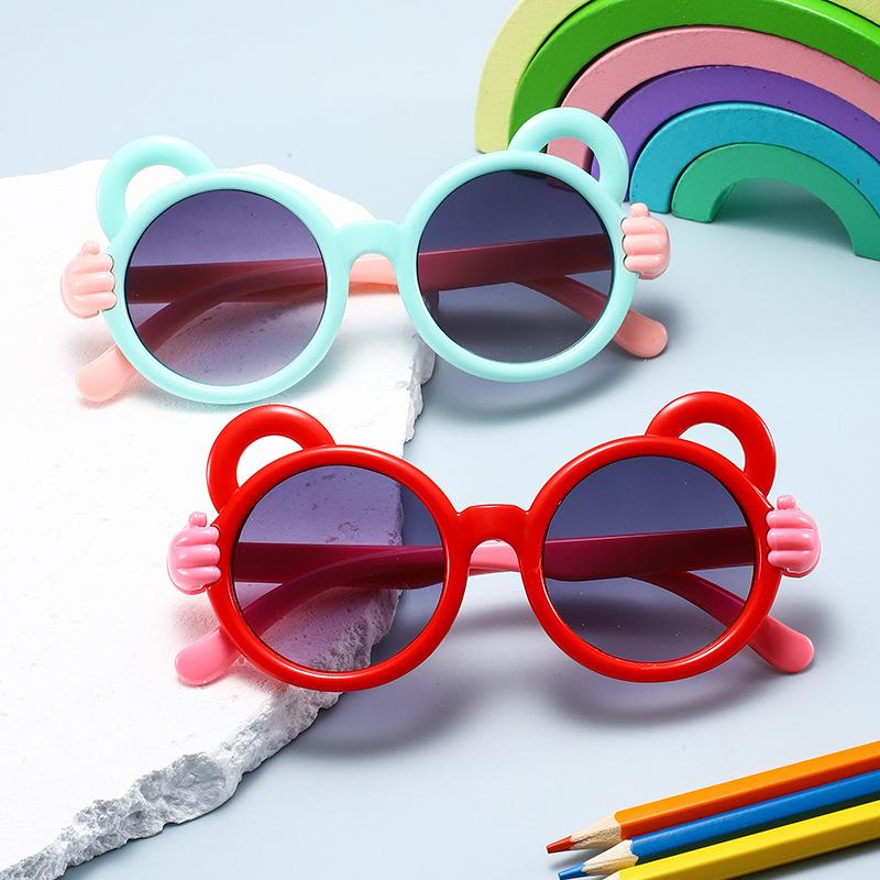 Adorable Children's Sunglasses - Fashionable Small Hand Sunglasses for Boys & Girls