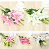 Artificial Lily Hydrangea Rose 1pcs 36cm Durable PU