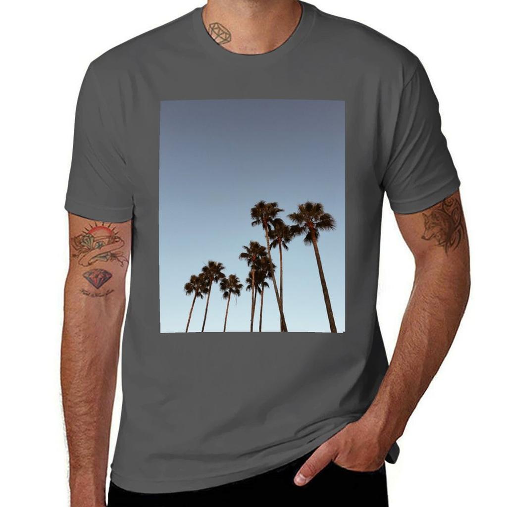 Palm Trees TShirt Soft Durable Cotton TShirt