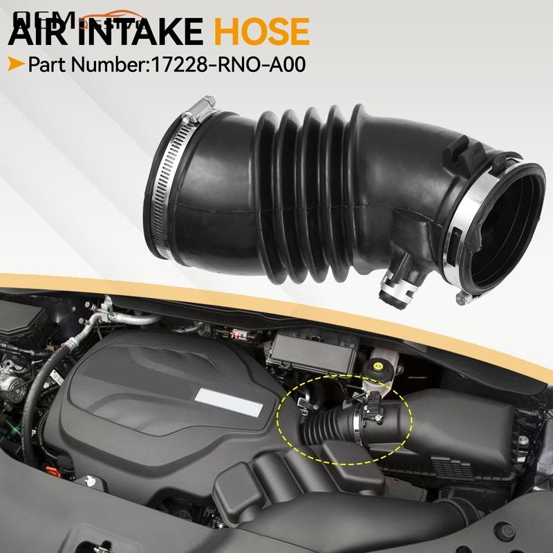 

For Honda Pilot 2009-2015 V6 3.5L Engine Air Intake Hose Tube Pipe With Clamps 17228-RN0-R00 Replacement