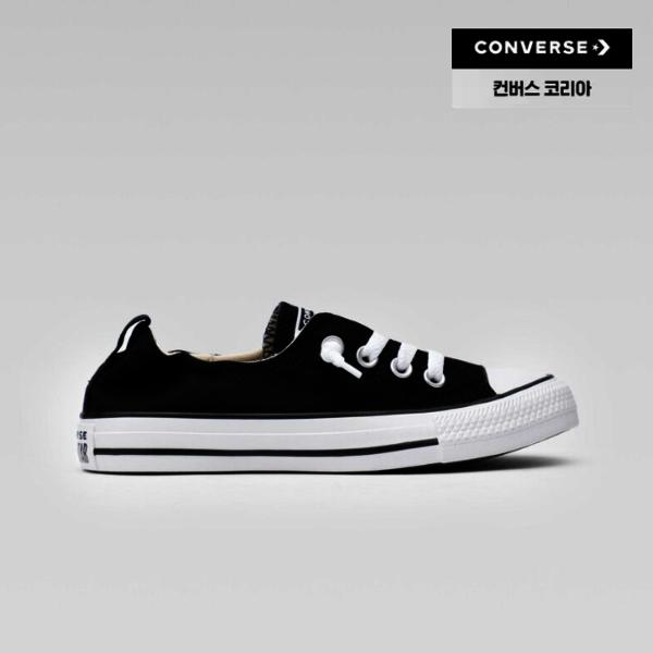 COnverse Shoreline Slip On Mule Slipper Canvas Black 537081c 220