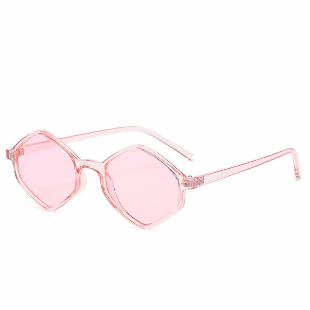 Lightweight Metal Eyewear Vintage UV400 Sun Glasses Fashion Rhombus Leopard Sunglasses Holiday