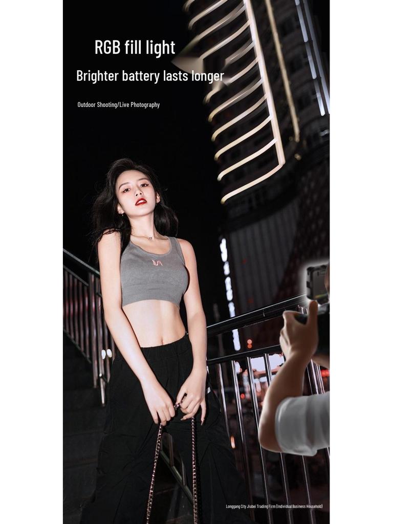 Mini LED Fill Light for Photography & Vlog - Portable DSLR Camera Colored Atmosphere Light