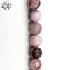 Pink Zebra Stone Beads for DIY Jewelry: Round Bead, Bracelet, Necklace, Hairpin, Pendant Accessories