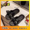 Fashion Soft-soled Slippers for Women's Home Wear New High-end Non-slip Bathing Versatile Casual Pregnant Women Cool Slippers Anti-drop