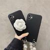 For 17 Camellia Stand Apple 15 Carry Pearl 16 Promax All-Inclusive Iphone 12 Phone Case 13
