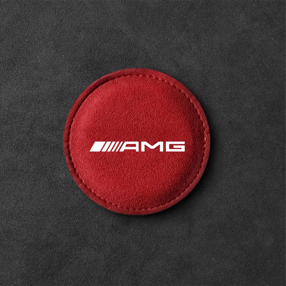2pcs Car Coaster Anti-Slip Water Cup Holder Pads For Mercedes Benz A B C E S M Class AMG CLA CLS W212 W213 W204 W205 W176 W211