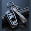 Titanium Gray for BMW 1 3 5 7 Series X1 X3 X4 X5 X6 F10 F20 F30 F34 F25 F31 M3 M4 E34 Remote Car Key Case Cover Holder Keychain