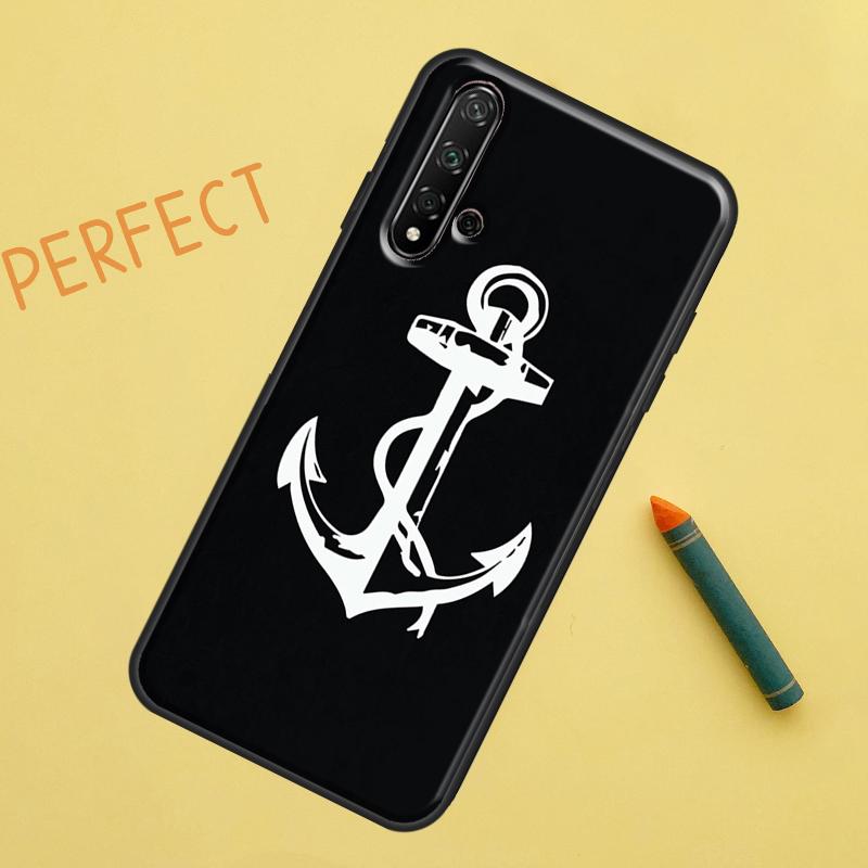 Anchor Sea Beach For Huawei Nova 5T 9 10 SE 7i 8i 11i 12i Y60 Y61 Y70 Y72 Y73 Y90 Y91 P20 P30 P40 Lite Case