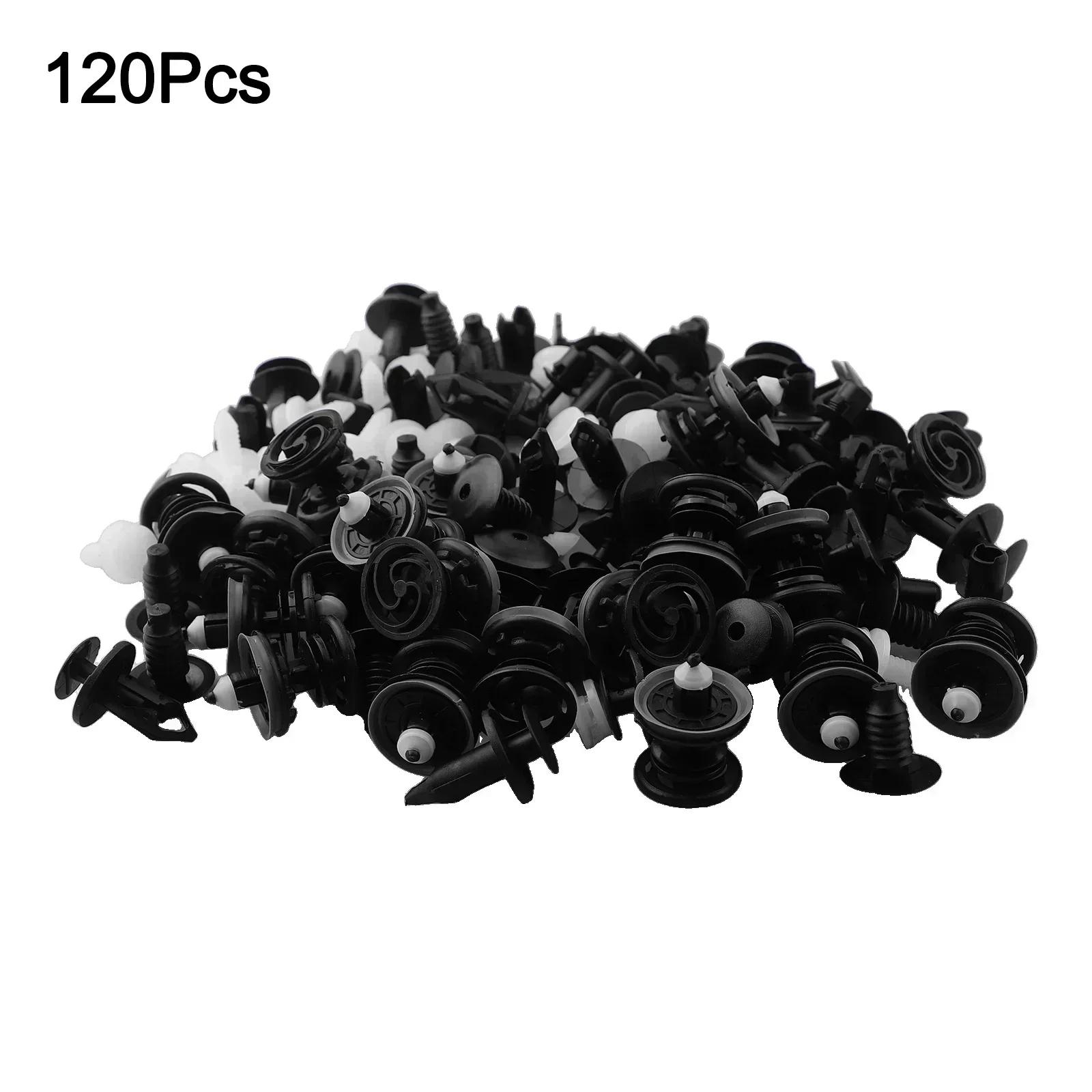 

120Pcs Set Car Door Trim Panels Clips Fastening Clips Interior Roof Carpet Retainer For Transporter T4 T5 Interior Trim Holder China Mainland