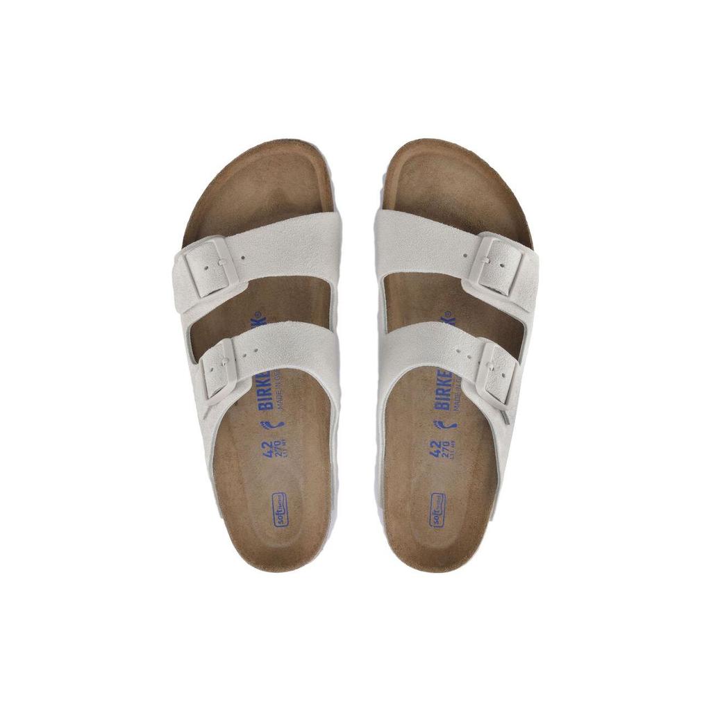 Birkenstock Arizona Soft Footbed Antique White Unisex Sneakers 1024554