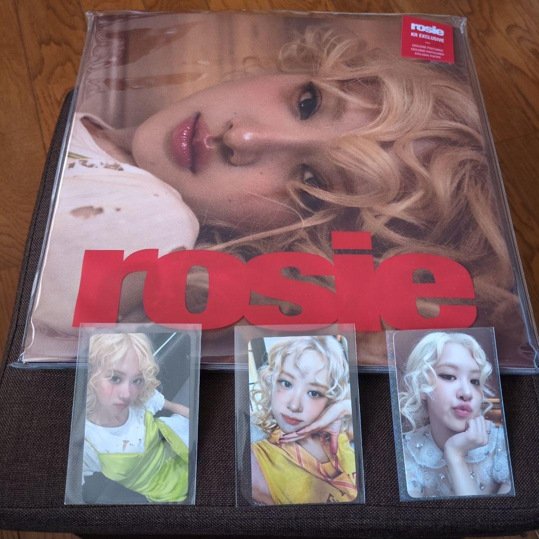 

[USED] ROSÉ rosie album with 3 trading cards