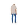 Calvin Klein Loose Solid Color Round Neck Short Sleeve T-Shirt Men Tops Light-Gray 40HM228K6B