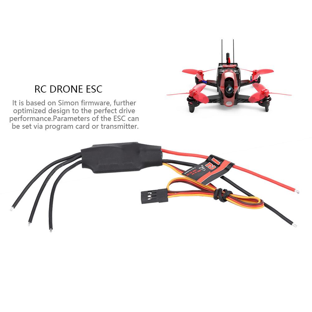 EMAX Simon Series BLHeli 12A ESC 23S Battery for 130210mm Racing Drone (12A)