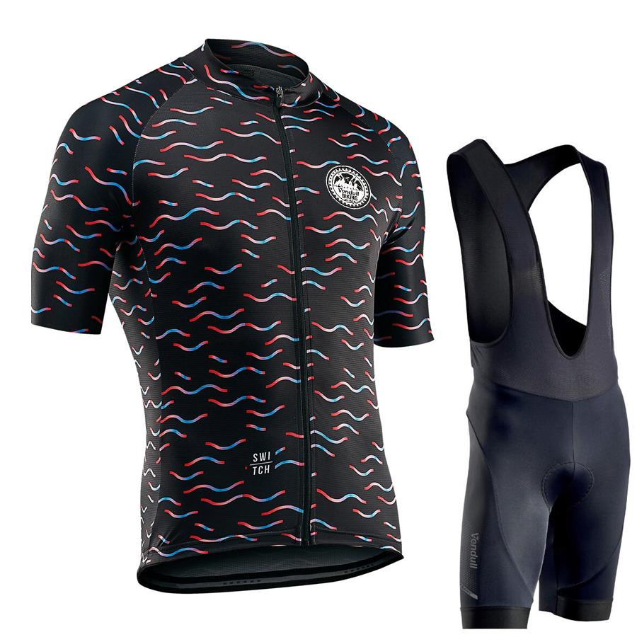 Man Cycling Clothes Summer Team Cycling Kits MTB Bike Clothing Short Sleeve Breathable Racing Road Bicycle Cycling Jersey Sets