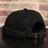 Warm Thick Knitted Beanies Women Men Winter Hat Fashion Docker Sailor Biker Cap Vintage Brimless Hat