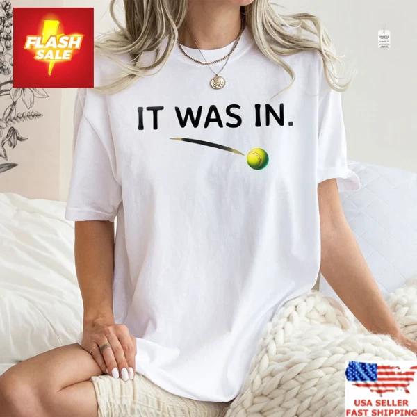 

100% хлопок ТОПЫ УНИСЕКС ФУТБОЛКИ МУЖСКИЕ ЖЕНСКИЕ Это было в смешной теннисной футболке Теннисный мяч Спортивная футболка Ограниченная серия 2XL чёрный