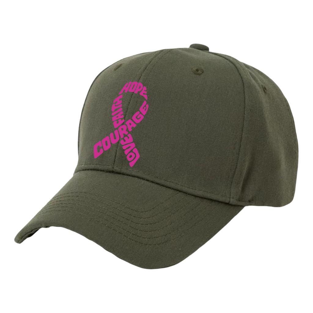 Deep Crown Baseball Cap Fashionable Sun Hat Printed Peaked Cap