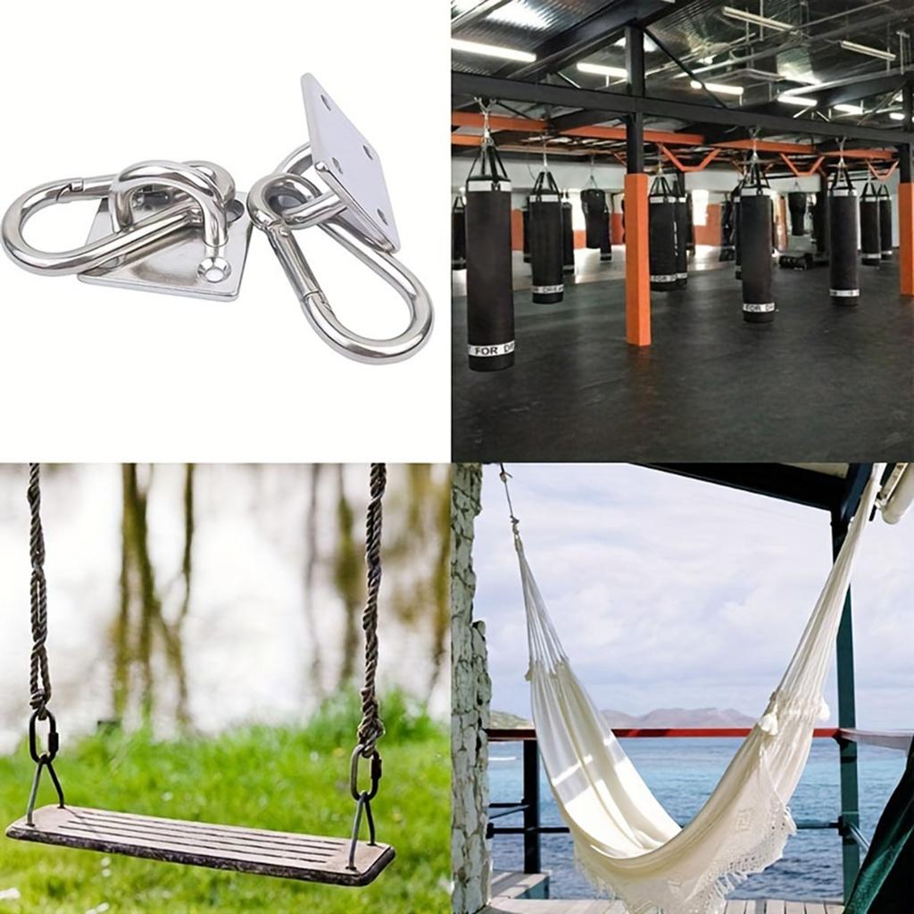 1setový houpací hák, závěsný koš, ratanové křeslo, přezka dveří, pytel na pytel, závěsný kroužek,