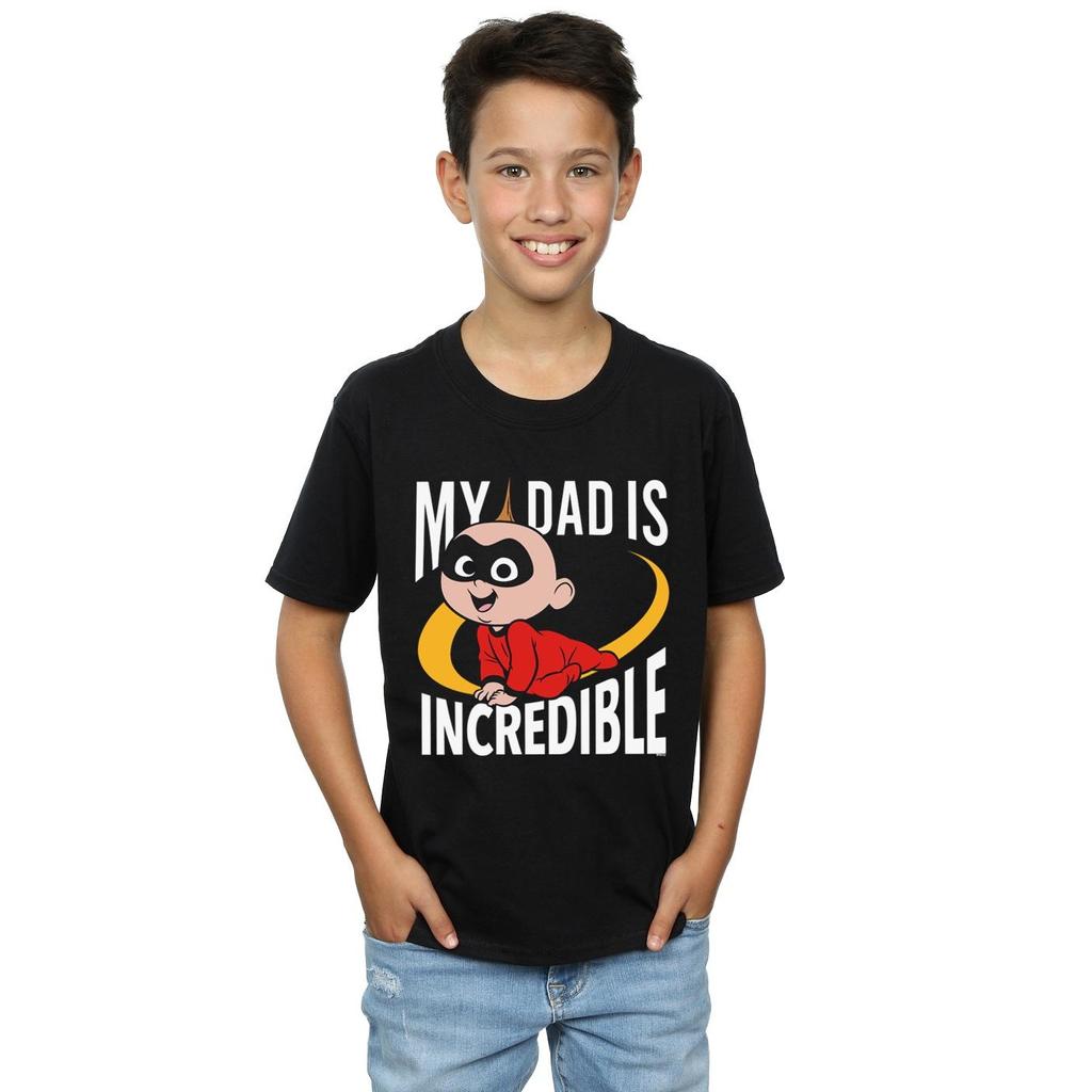 Disney Boys The Incredibles My Dad Mr Incredible T-Shirt