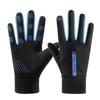Summer women's sunscreen gloves women's spring UV protection thin short ice silk cool outdoor sunscreen breathable