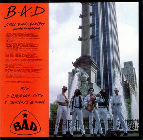 

12inch Record BIG AUDIO DYNAMITE Cmon Every Beatbox 12CXP05963 COLUMBIA 1986 Canada Dance Electronica Used