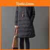 Women Winter Warm Quilted Coat Pullover Dress Long Sleeve Loose Tops Plus Size For Ultimate Comfort And Style