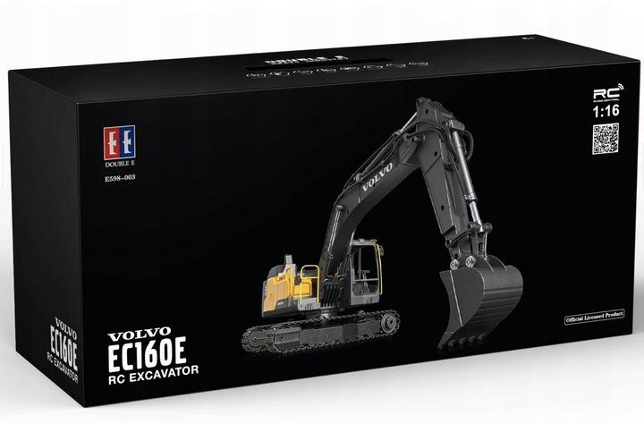 Koparka Buldożer Volvo Zdalnie Sterowana Rc 3W1