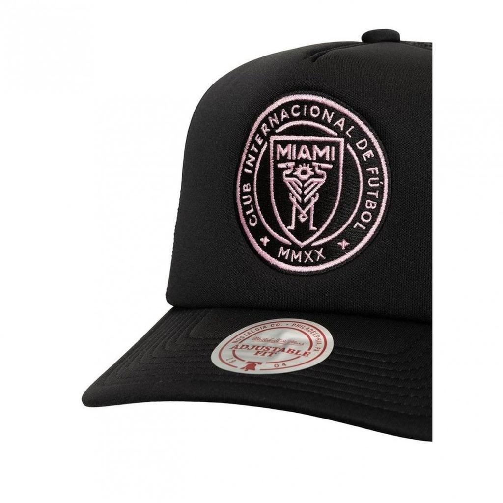 Mitchell & Ness Inter Miami CF Trucker Cap HT10070-IMCBLCK Black OSFM
