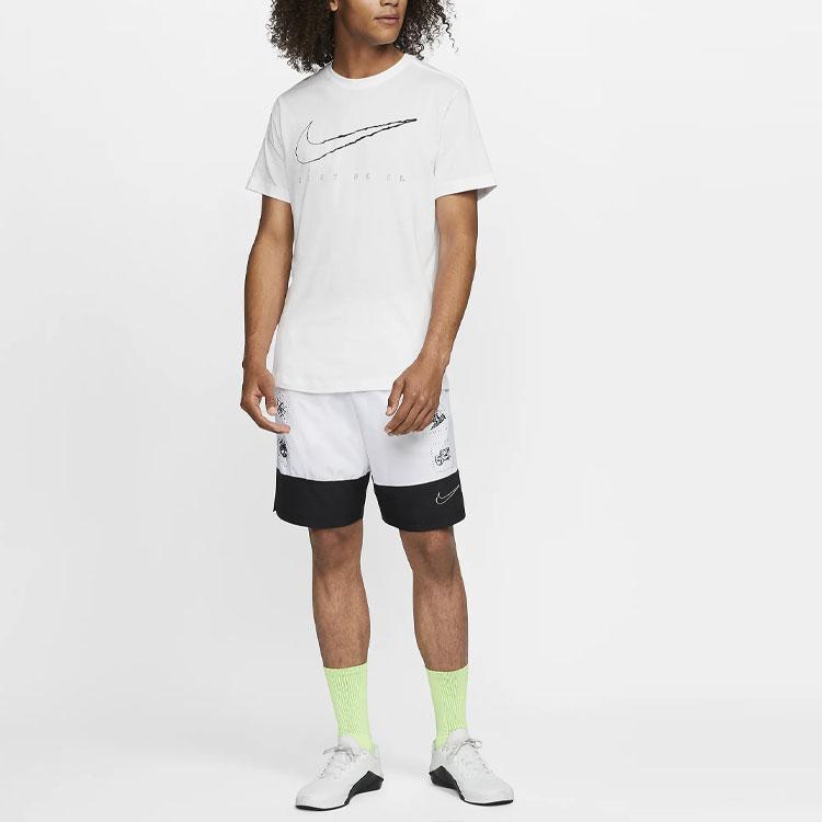 New Nike Dri FIT T Shirt Men's White CT6474-100