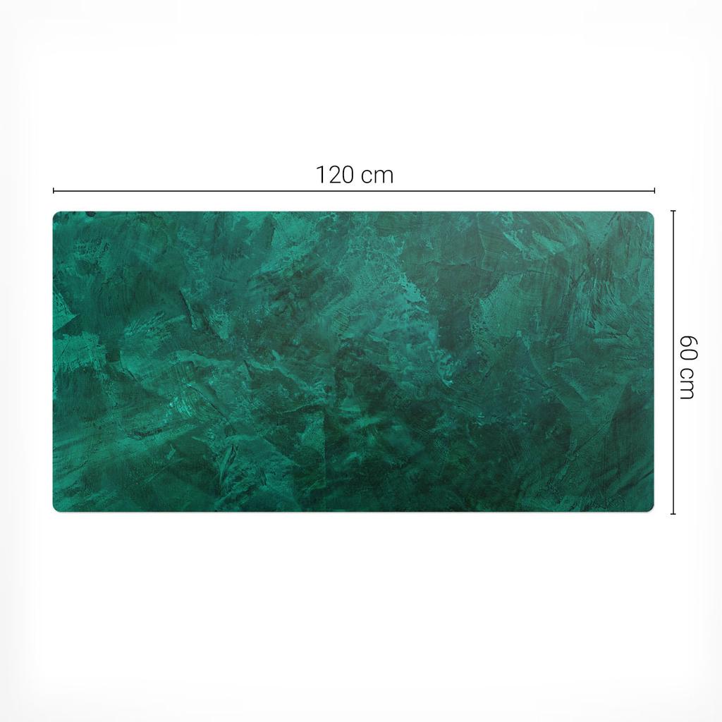 Gamingowa Mata Ochronna Pod Klawiaturę I Myszkę Tekstura Malarska 120X60 Cm