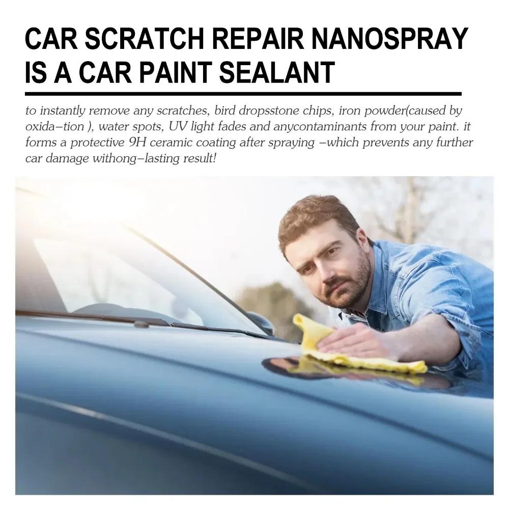 Rayhong Car Coating Agent - Nano Crystal Plating Liquid Spray for Paint Protection & Water Flooding Wax