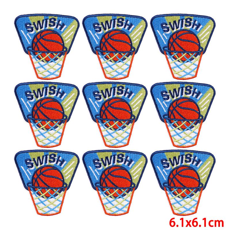 10 Pcs/lot Wholesale Embroidery Patch Iron On Patches For Clothing Patches On Clothes Jackets Decor Applique Sew Supplies