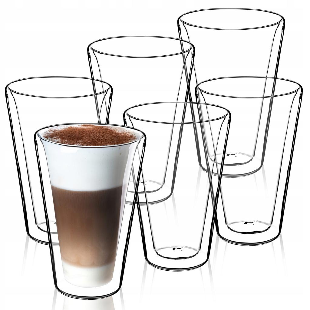 KADAX Thermal Glasses for Drinks Latte Cocktails