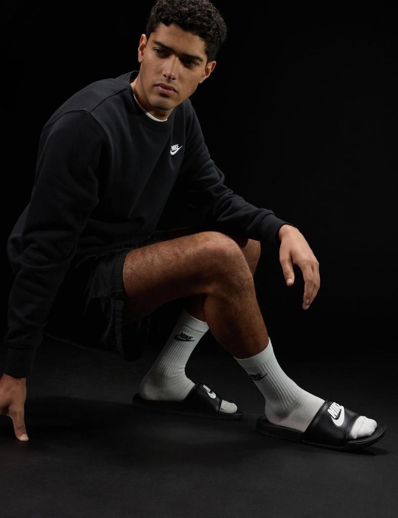 Nike Sandals 343880 US8 Black/White (26cm)