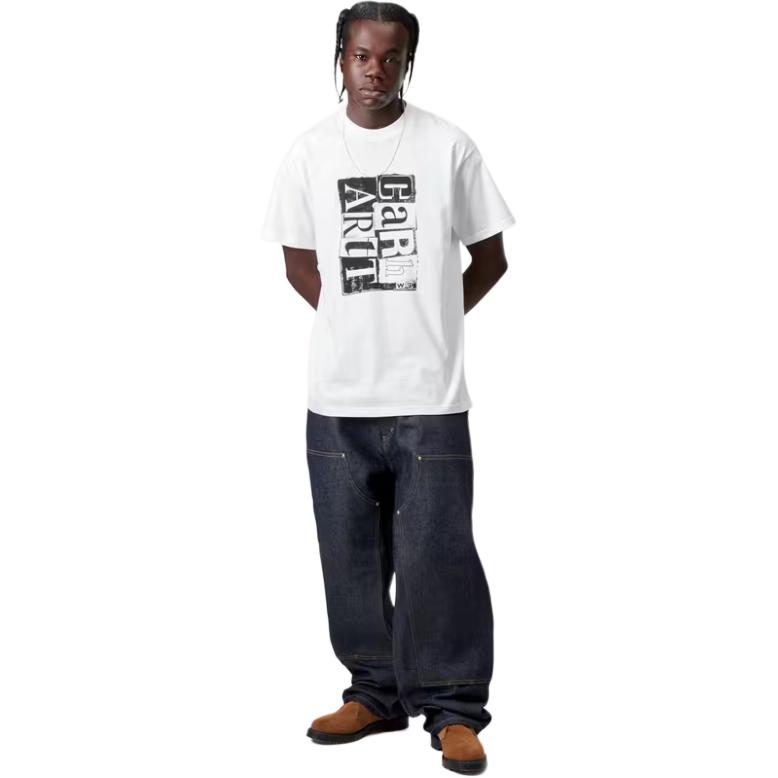 Carhartt WIP FW25 S/S Moving Letterpress T-Shirt Men T-Shirts I035998-02-XX