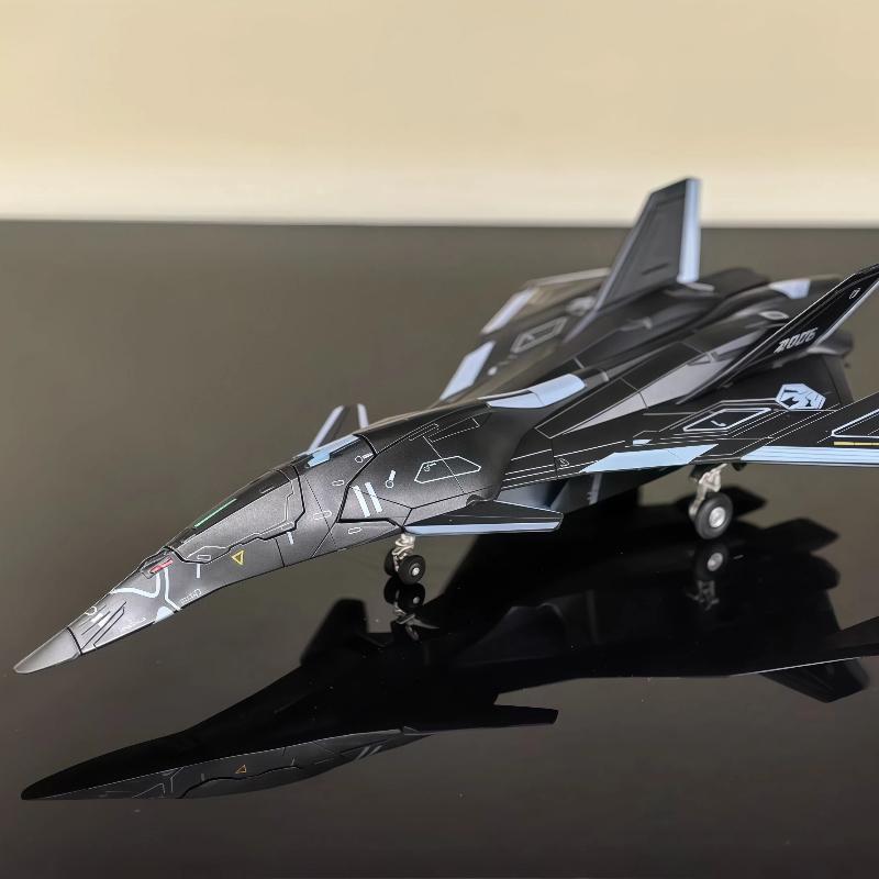 Assembling Model Science Fiction Cultural And Creative 1:144 Nan Tian Men Plan White Emperor B-Type Fighter Plastic Toy Gift