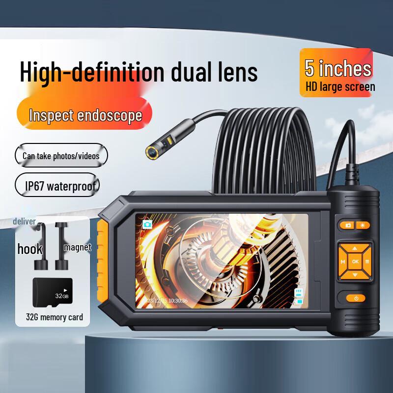 Ultra-clear Waterproof Industrial Endoscope Camera