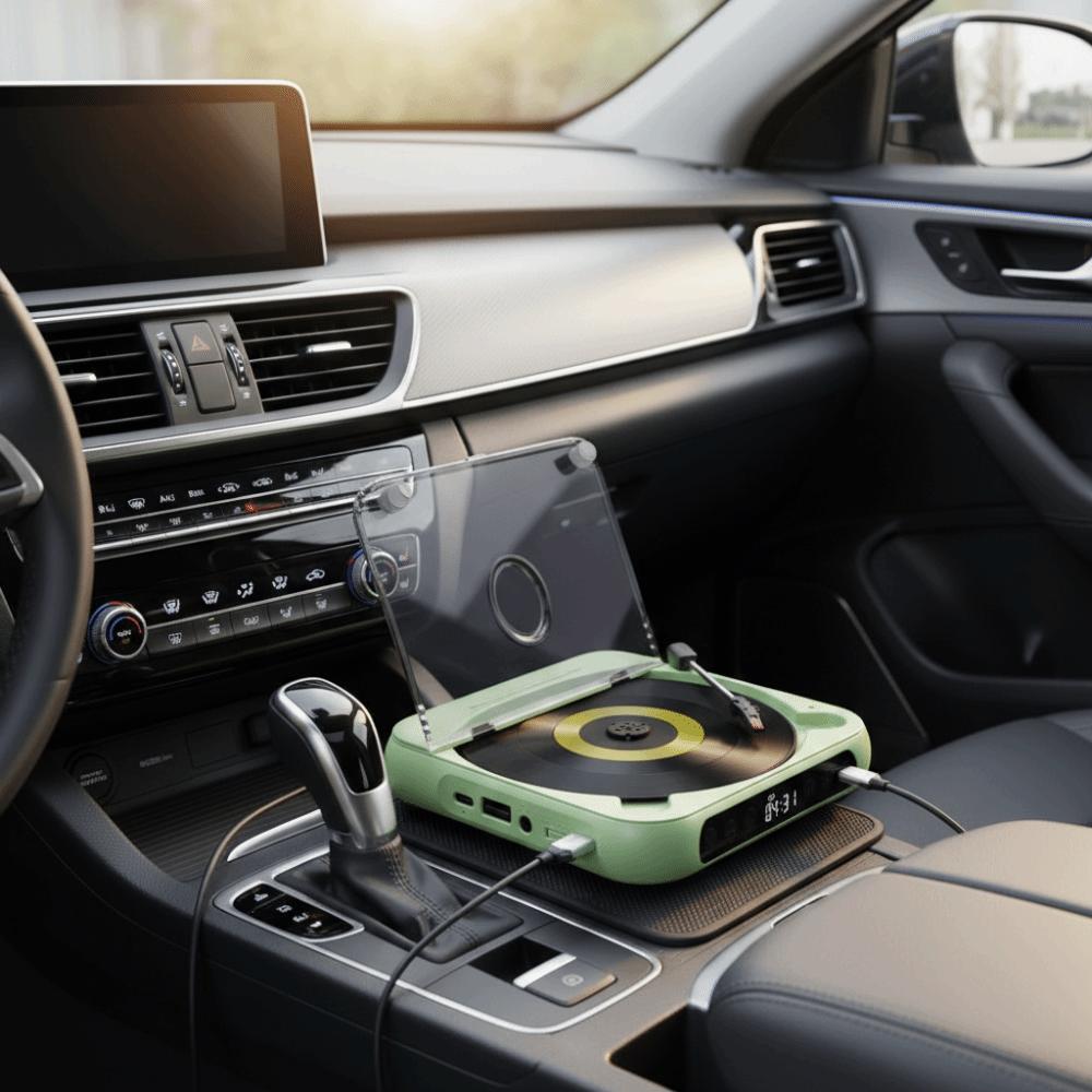 6 Modes Portable Music Player Dustproof Cover CD Runner Stereo CD Players Home Entertainment