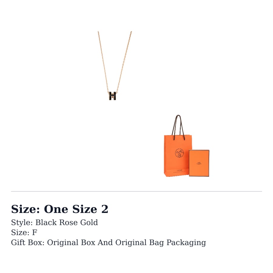 Hermes Pendant Mini Pop H H147992FO03