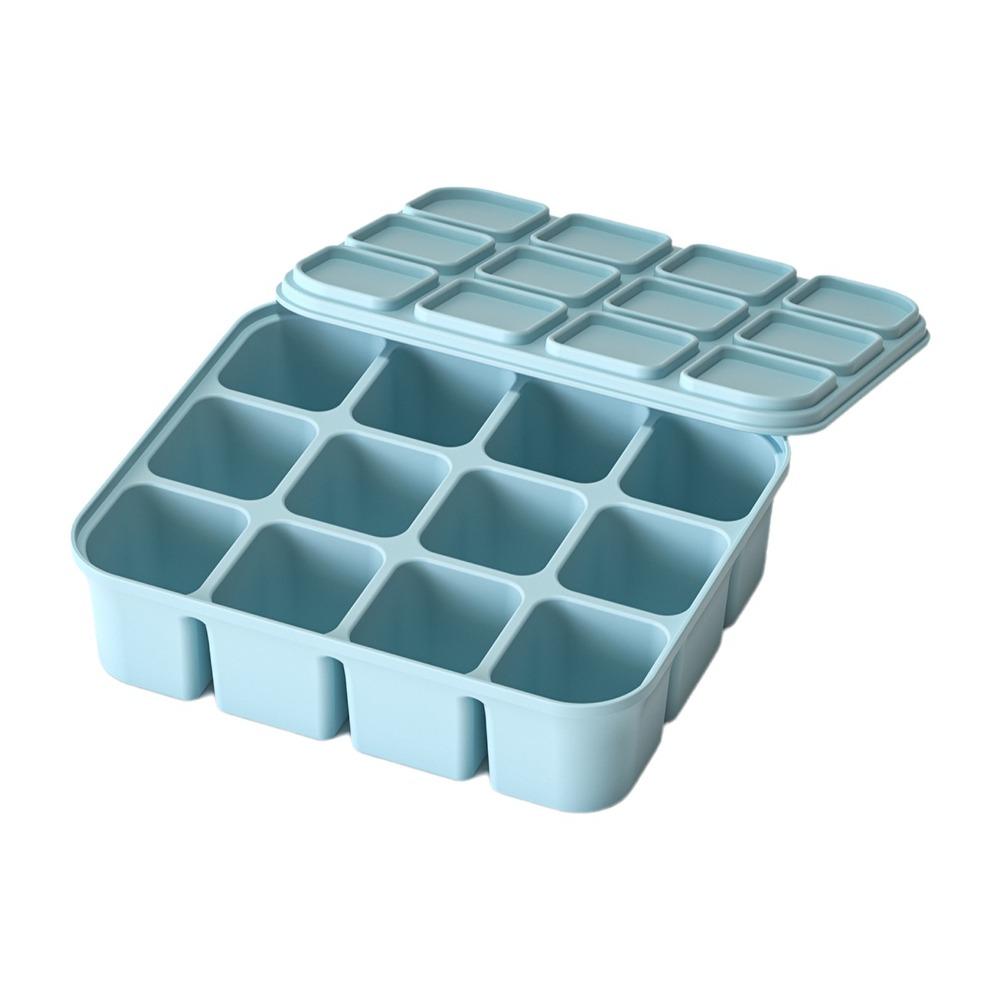 Silicone Material Baby Food Freezer Tray Baby Food Storage Container  Vegetable Fruit Storage