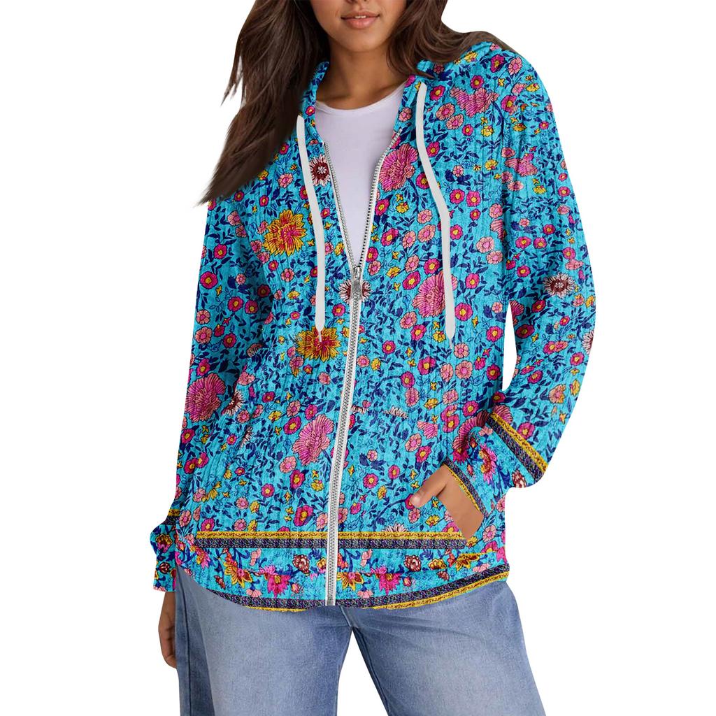 Hoodies For Women Trendy Tops Casual Fall Fashion Long Sleeve Sweatshirt With Pockets Pullover Lightweight