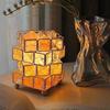 Rubik's Cube 4-Layer Crystal Table Lamp  The Perfect Gift - USB-Powered with 3-Color Dimming