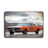 Metal Tin Poster 80s GTI Sports Classic Car Retro Metal Tin Sign Plaque Poster for Bar Club Wall Home Vintage Wall Plate Pendant