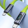 Digital 240W Fast Charging Usb Type C Cable Usb-C Quick Charge Data Transmission Charger Cord For Phone