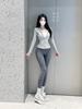 Lulu Original Align High-Waist Yoga Pants: Bare-Feel, Breathable, Quick-Dry, Peach-Lifting, Cropped Fitness Pants.