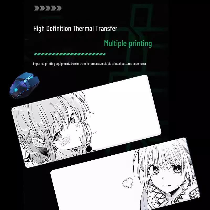 Extra Large Washable Gaming Mouse Pad - Thick Rectangular Desk and Keyboard Mat