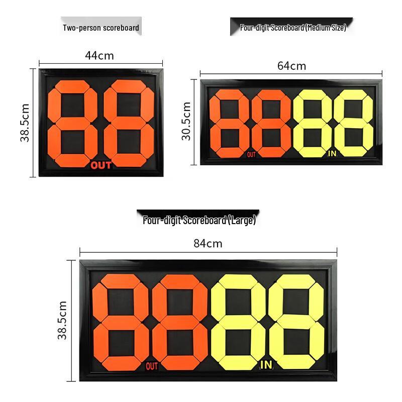 Jianlun Sports Manual Four-Digit Referee Substitution Board
